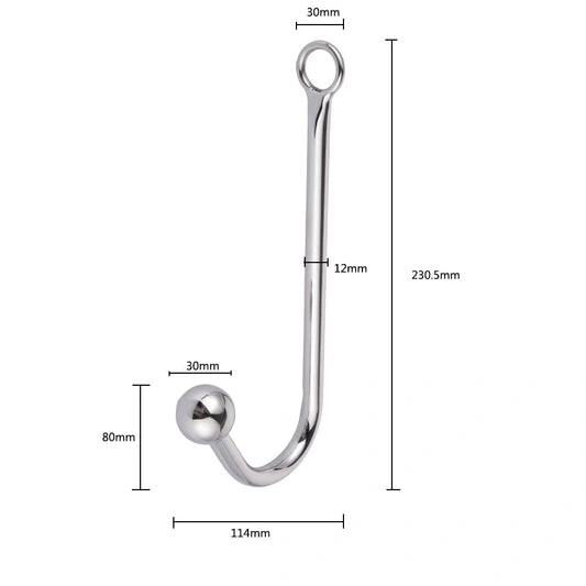 with Hook 5334 and Elegant Cuffs Collar Beaded Anal 1112